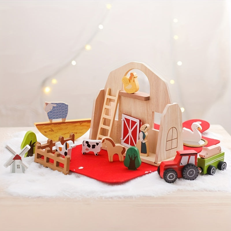 Wooden Baby Educational Play House