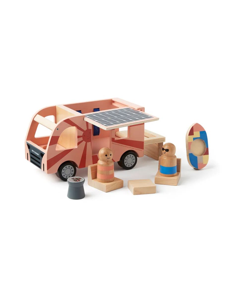 Wooden Camper Van