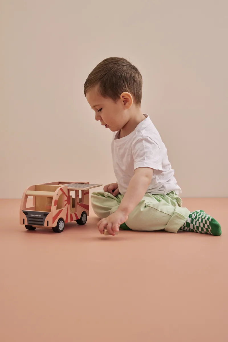 Wooden Camper Van
