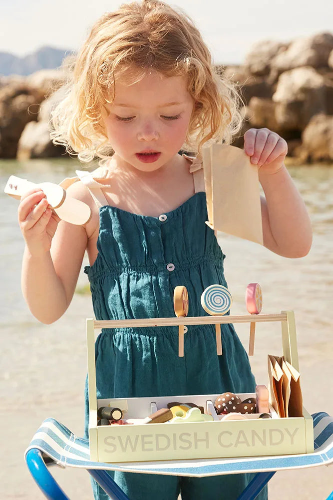 Wooden Swedish Candy Shop