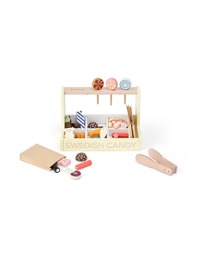 Wooden Swedish Candy Shop