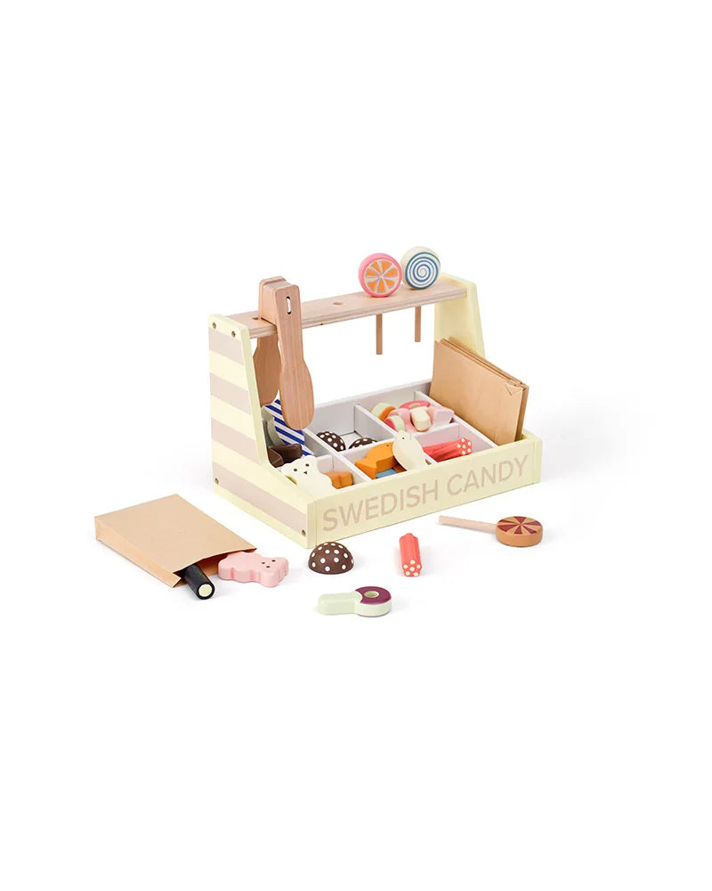 Wooden Swedish Candy Shop