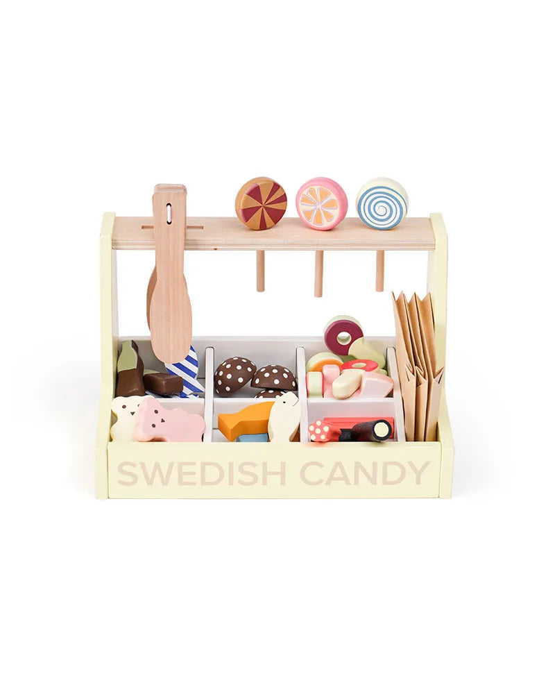 Wooden Swedish Candy Shop