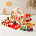 Wooden Baby Educational Play House