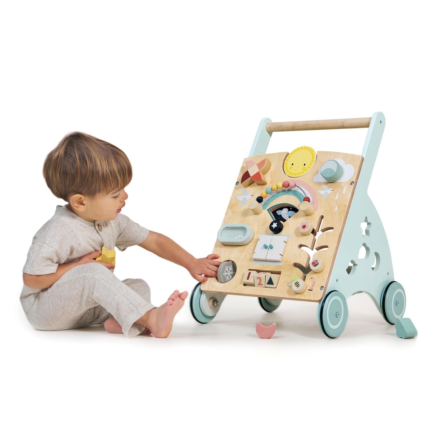 Wooden Baby Activity Walker
