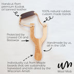 Wooden Toy Slingshot with Felt Balls