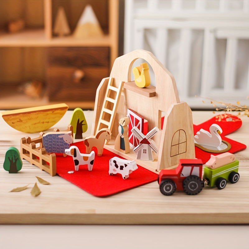 Wooden Baby Educational Play House