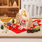 Wooden Baby Educational Play House