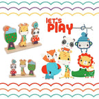 Wooden Stacking Puzzle