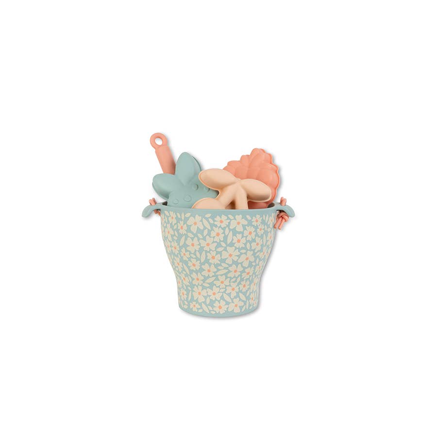 Floral Beach Bucket and Spade Play Set
