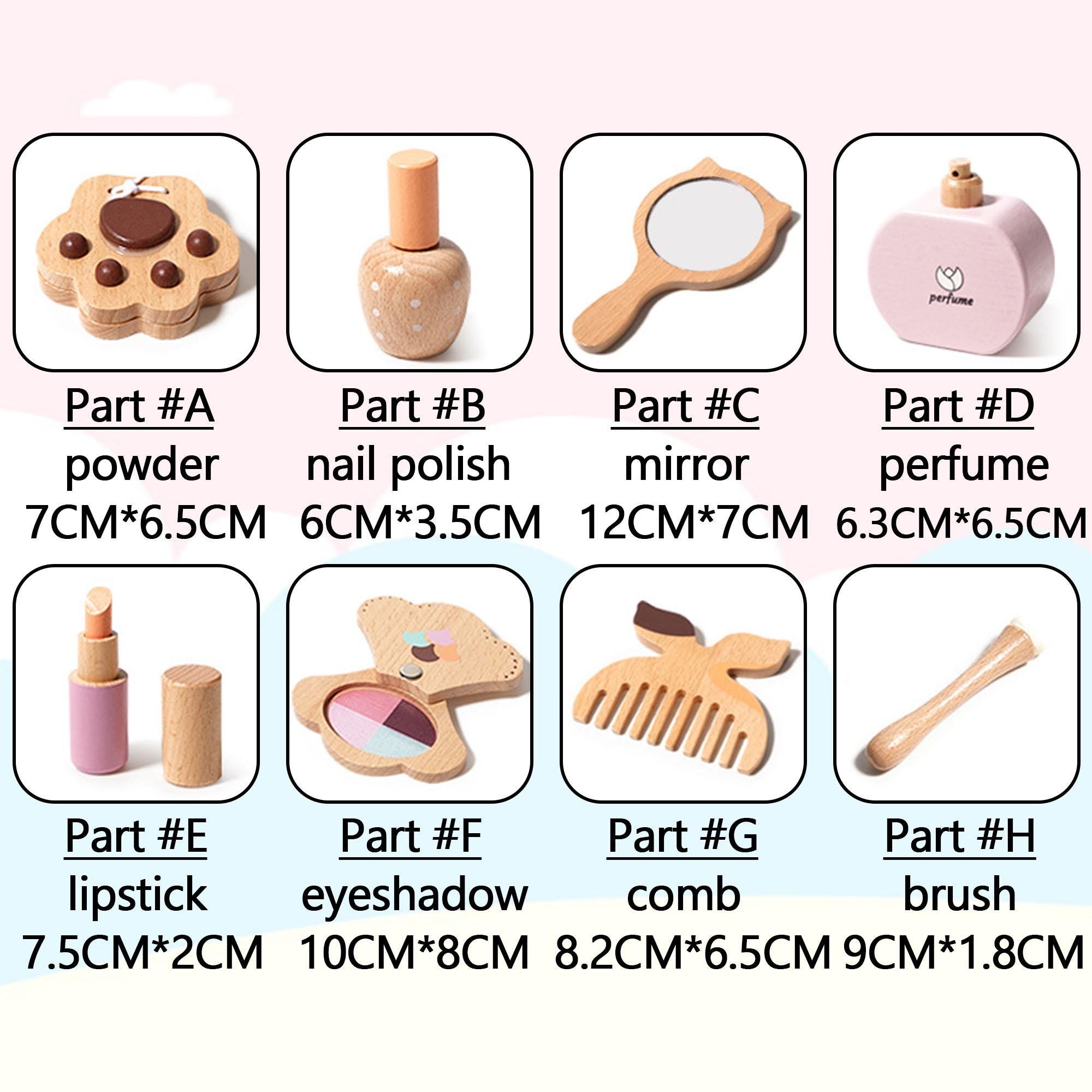 Wooden Kids Makeup Set