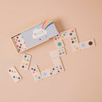 Wooden Dominoes Set - Rainbow