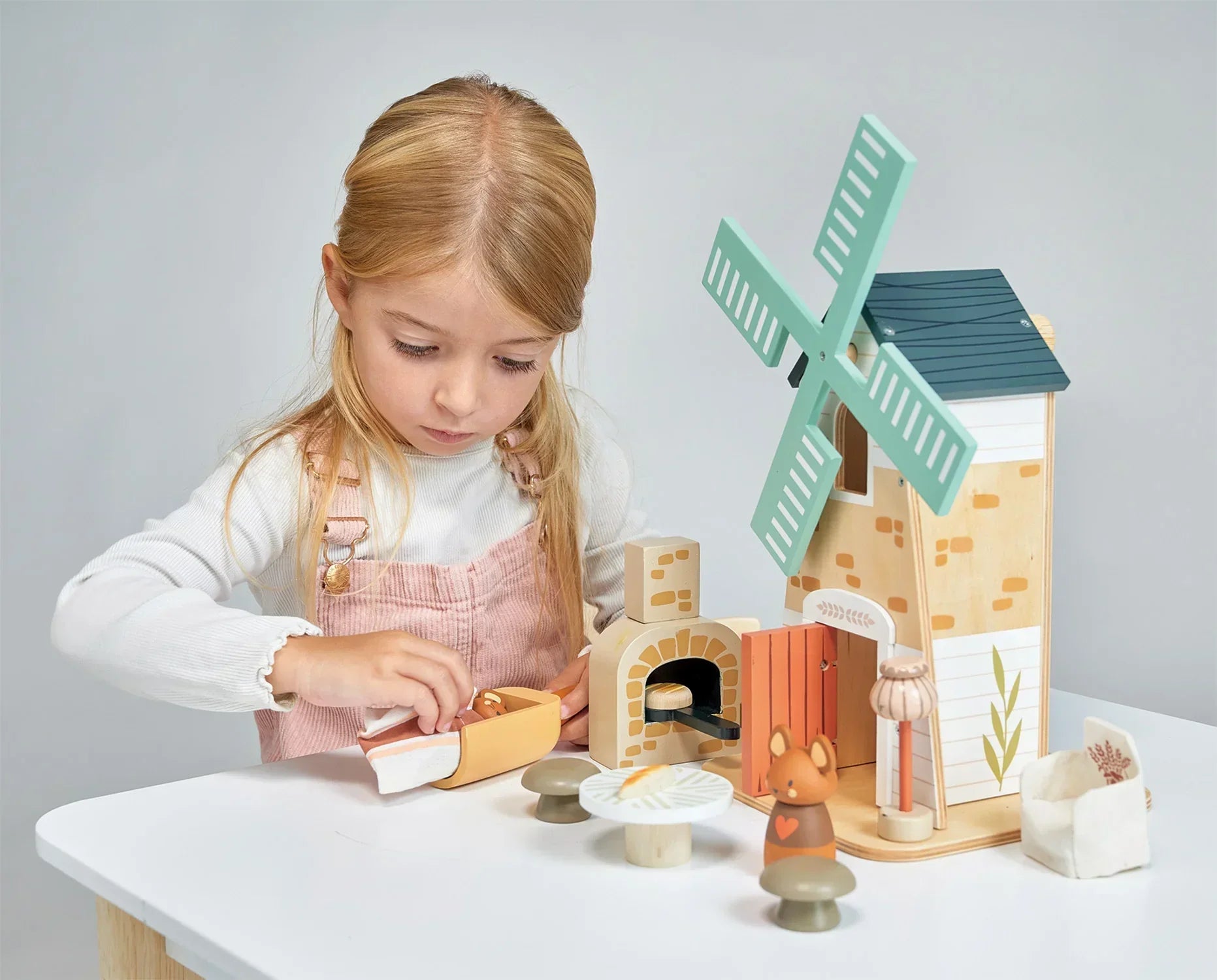 Wooden Windmill Playset