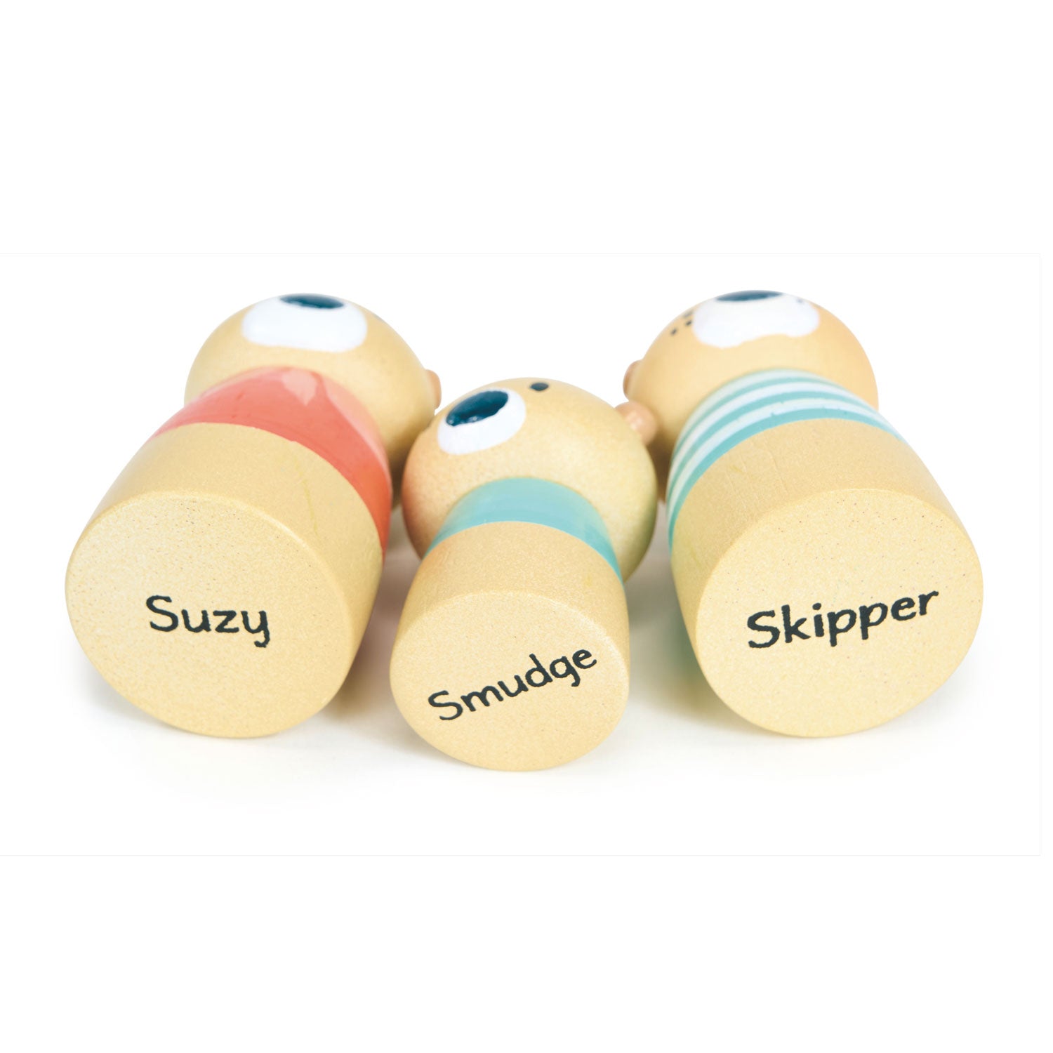 Wooden Canal Boat Toy