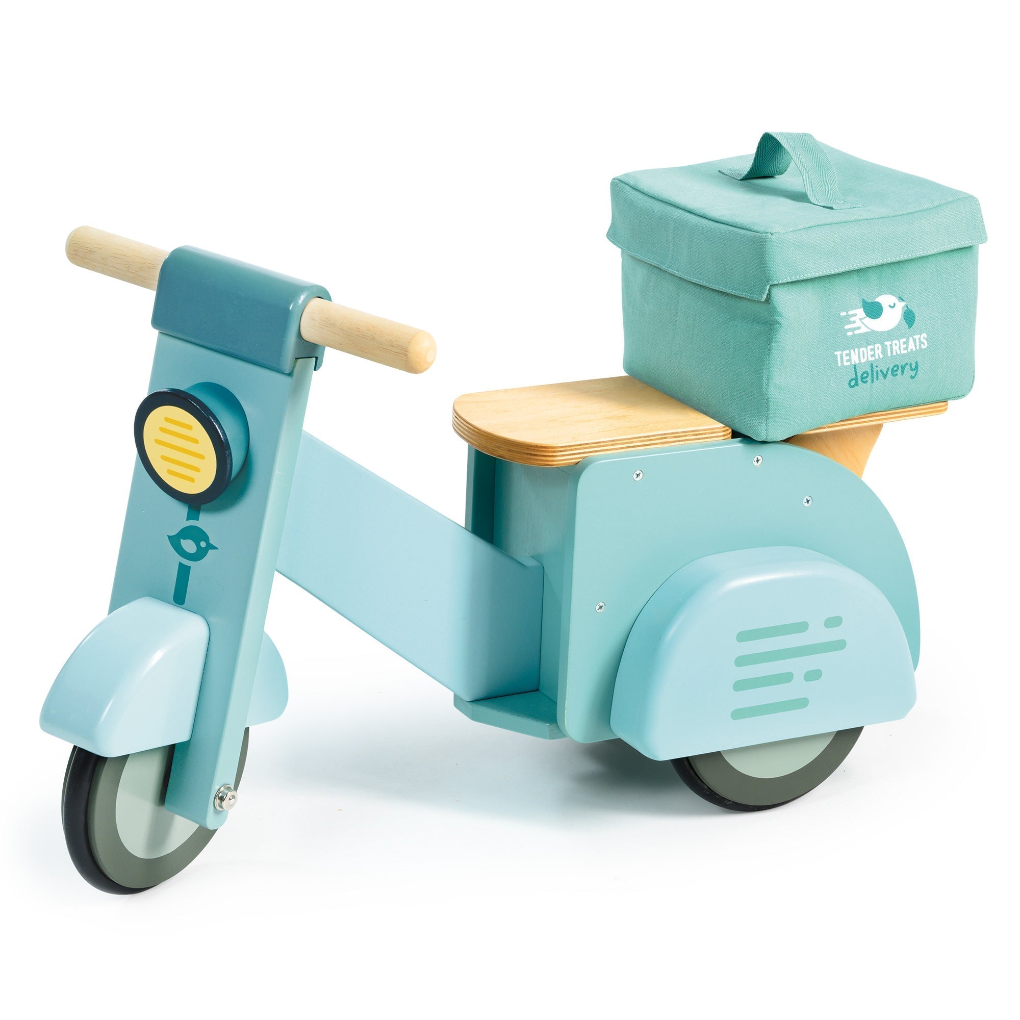 Wooden Delivery Scooter