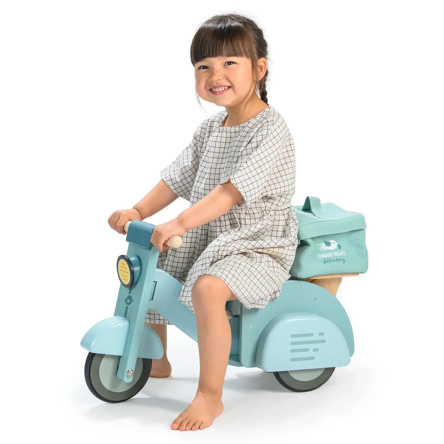 Wooden Delivery Scooter