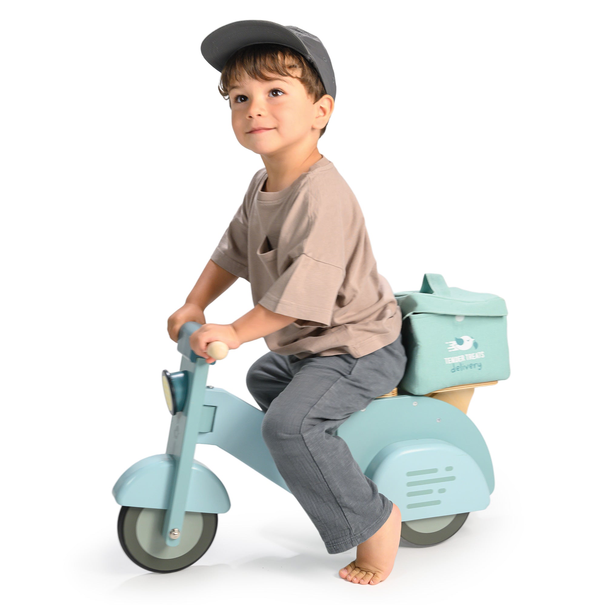 Wooden Delivery Scooter