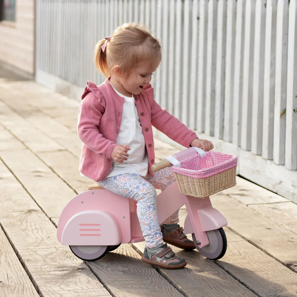 Wooden Delivery Scooter
