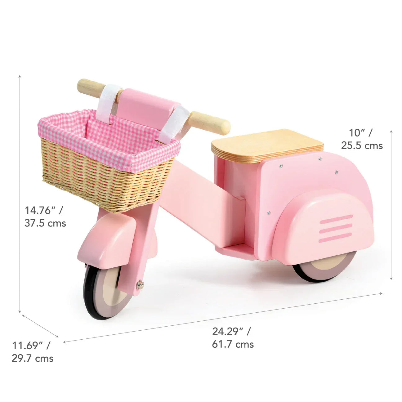 Wooden Delivery Scooter