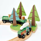 Wooden Train Set