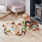 Wooden Train Set