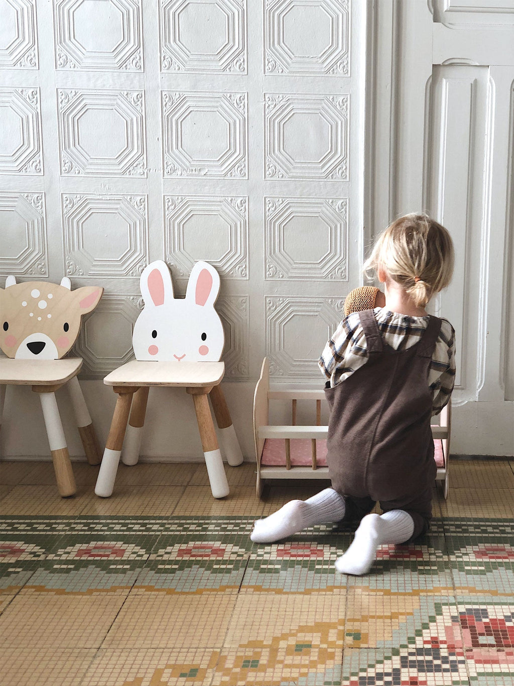 Wooden Rabbit Chair