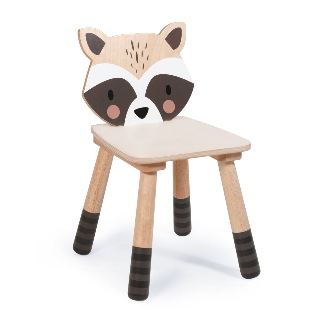 Wooden Raccoon Chair