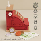 Wooden Cash Register Toy