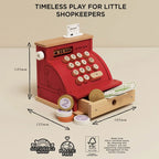 Wooden Cash Register Toy