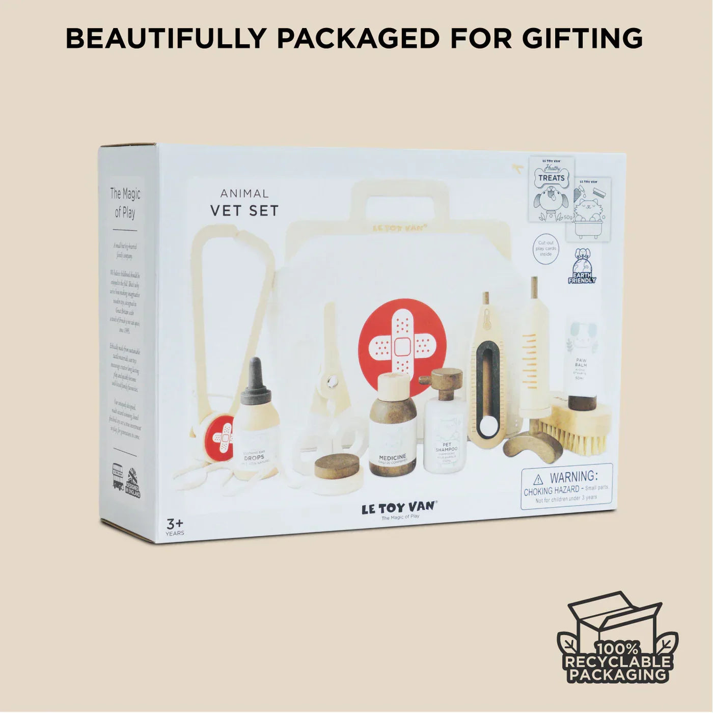 Wooden Animal Vet Set