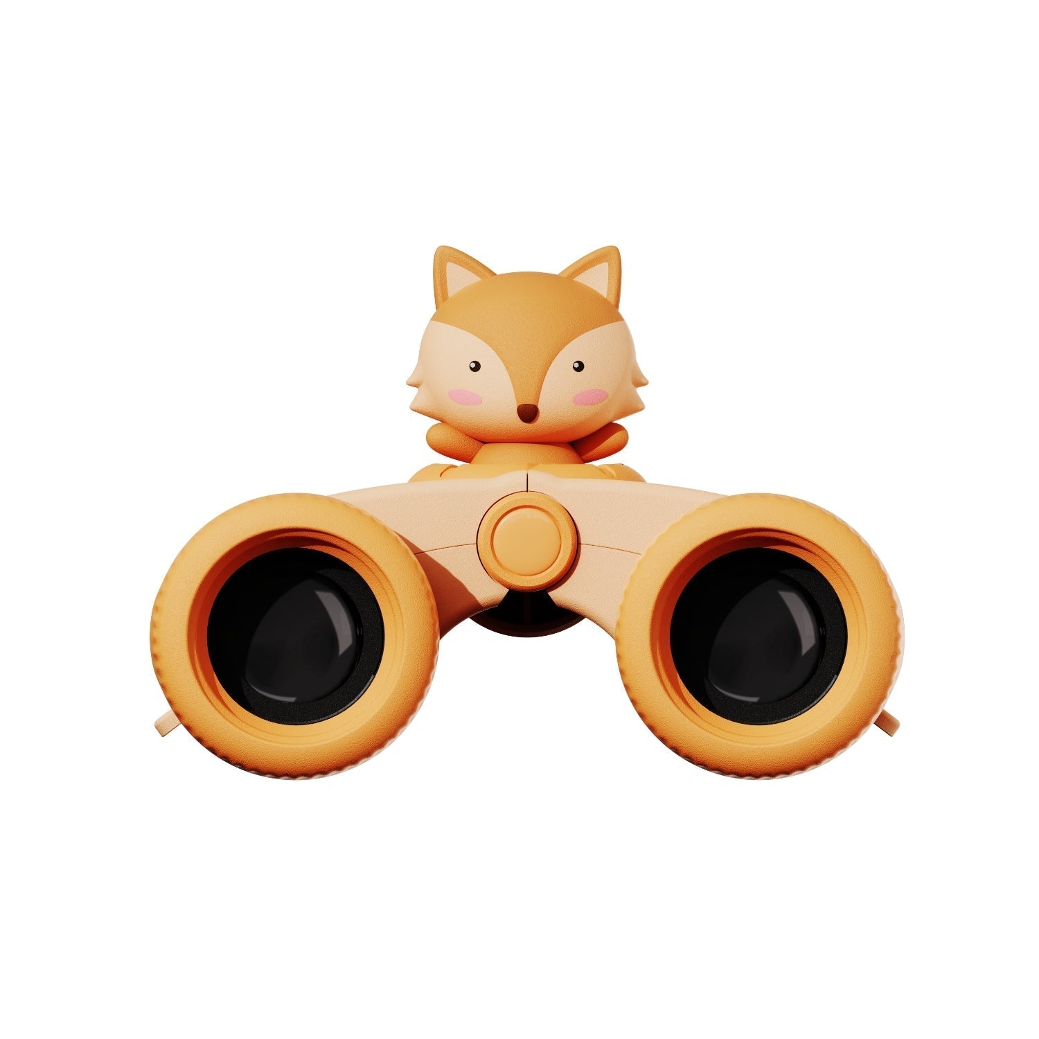 Kids Binoculars - Fox Design - 8x Magnification