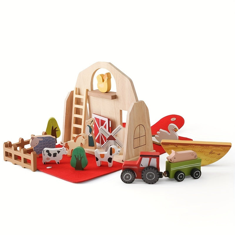 Wooden Baby Educational Play House