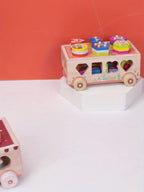 Wooden Educational Toy Car Set
