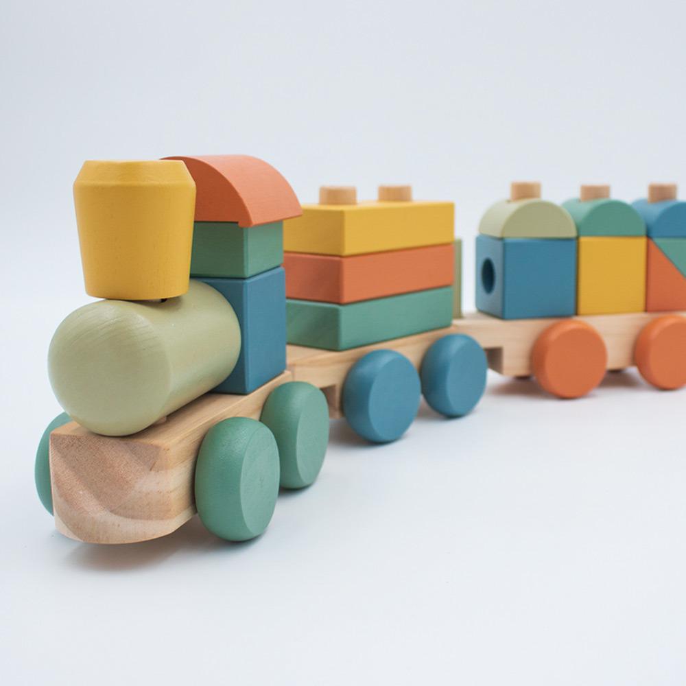 Wooden Train Toy