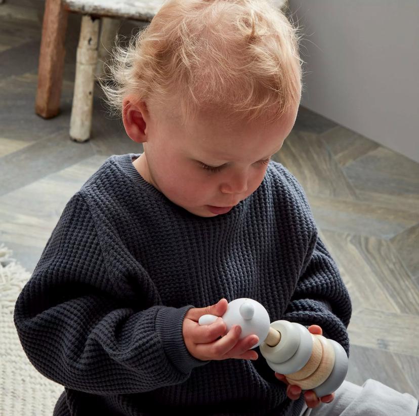Wooden Stacking Rings Toy