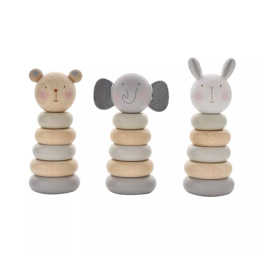Wooden Stacking Rings Toy