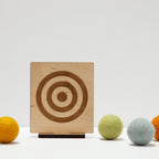 Wooden Toy Slingshot with Felt Balls