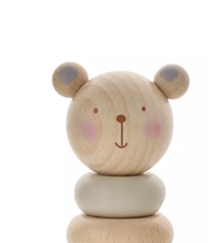 Wooden Stacking Rings Toy