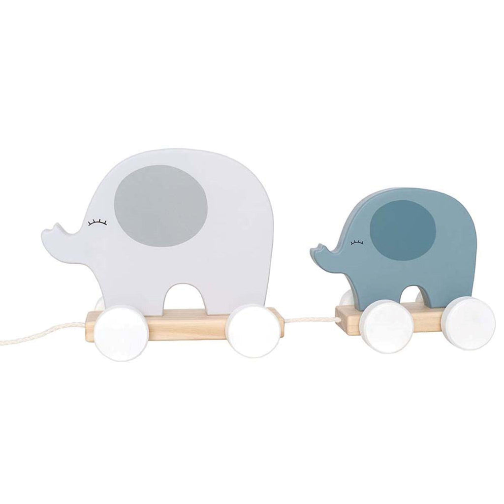 Wooden Pull Along Elephant Toy