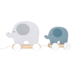 Wooden Pull Along Elephant Toy