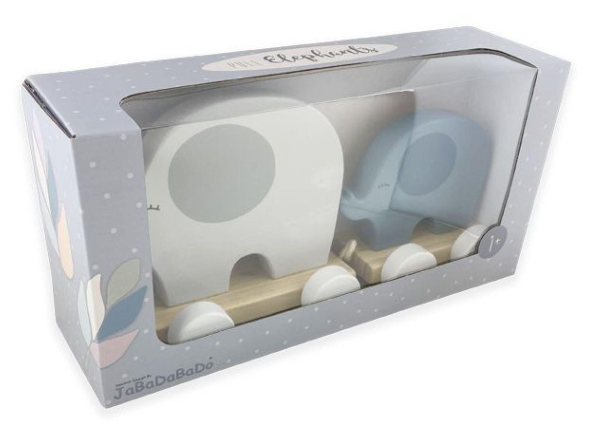 Wooden Pull Along Elephant Toy