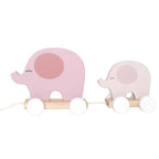 Wooden Pull Along Elephant Toy