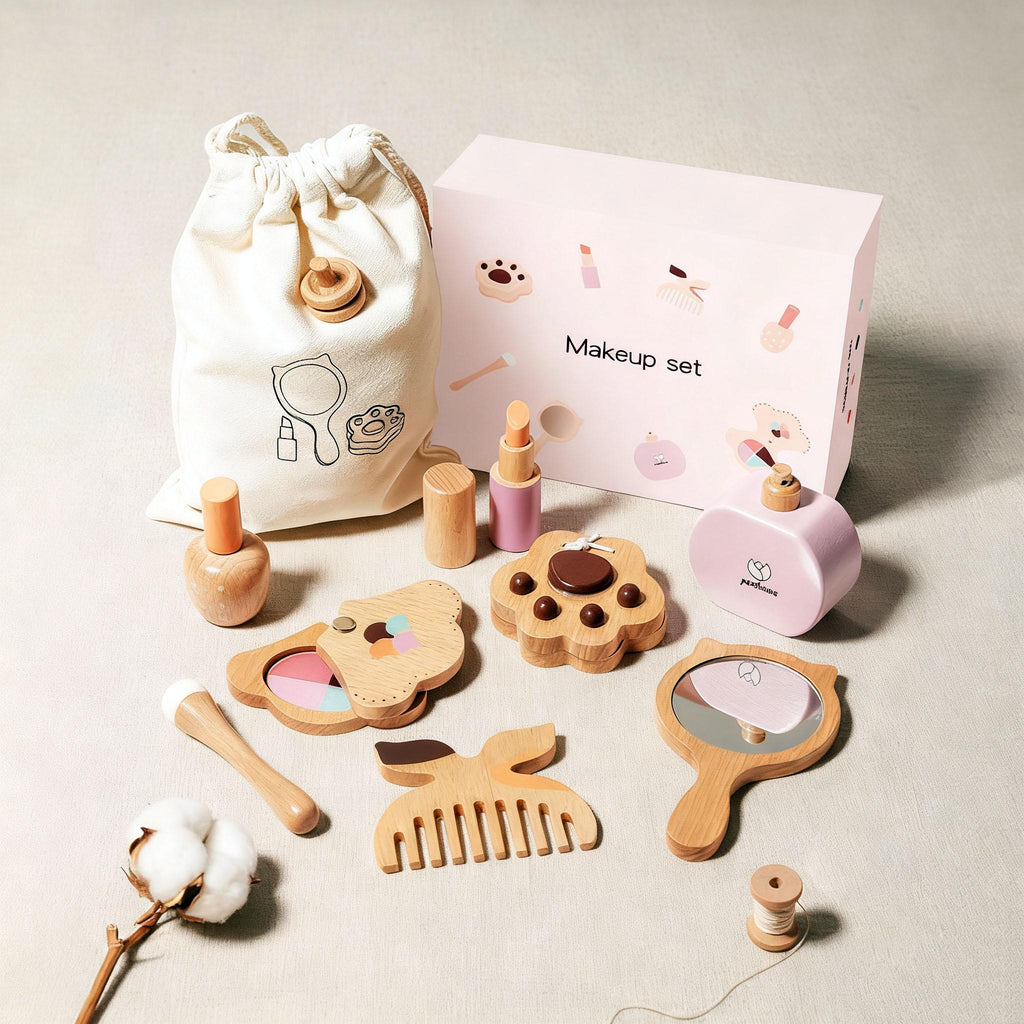 Wooden Kids Makeup Set
