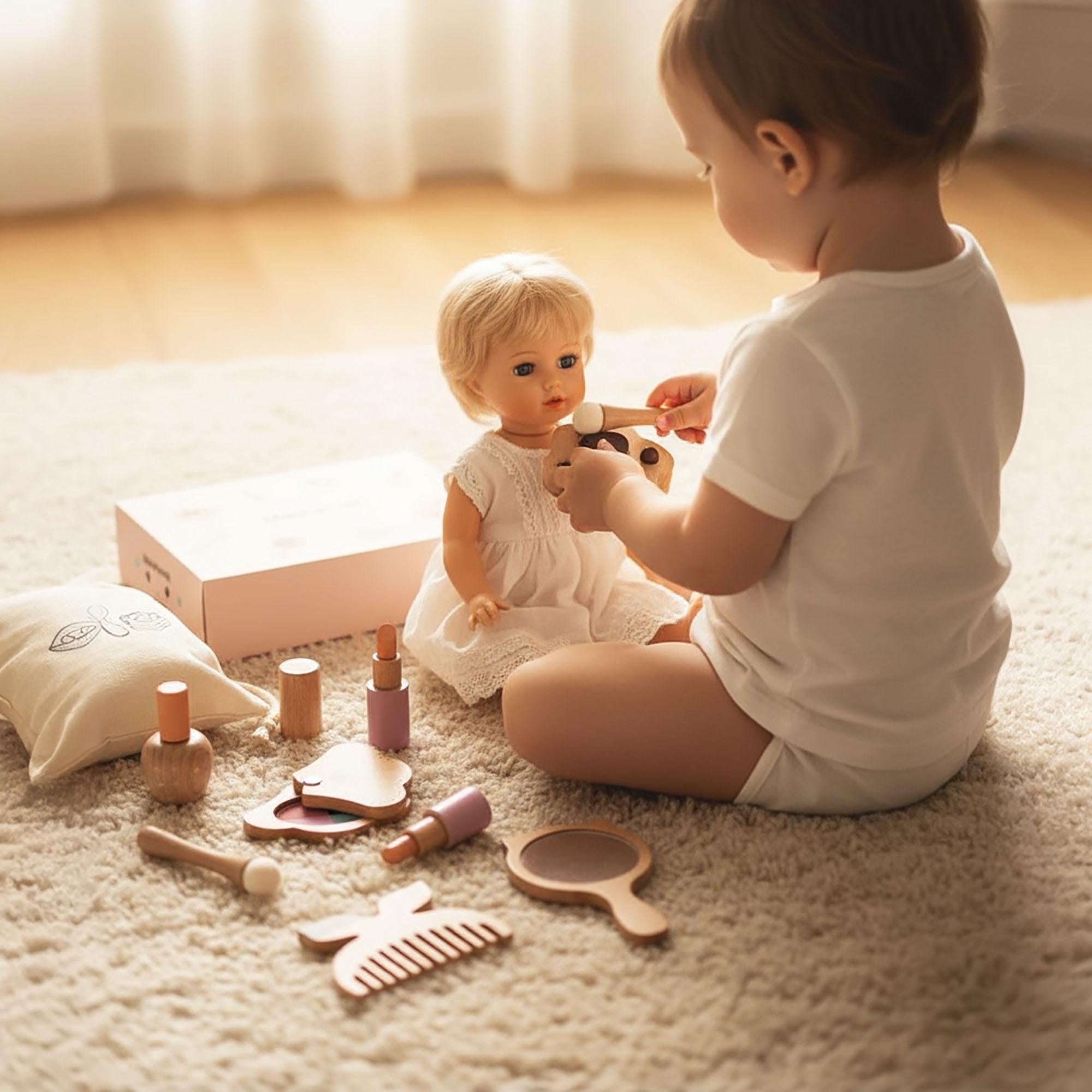 Wooden Kids Makeup Set