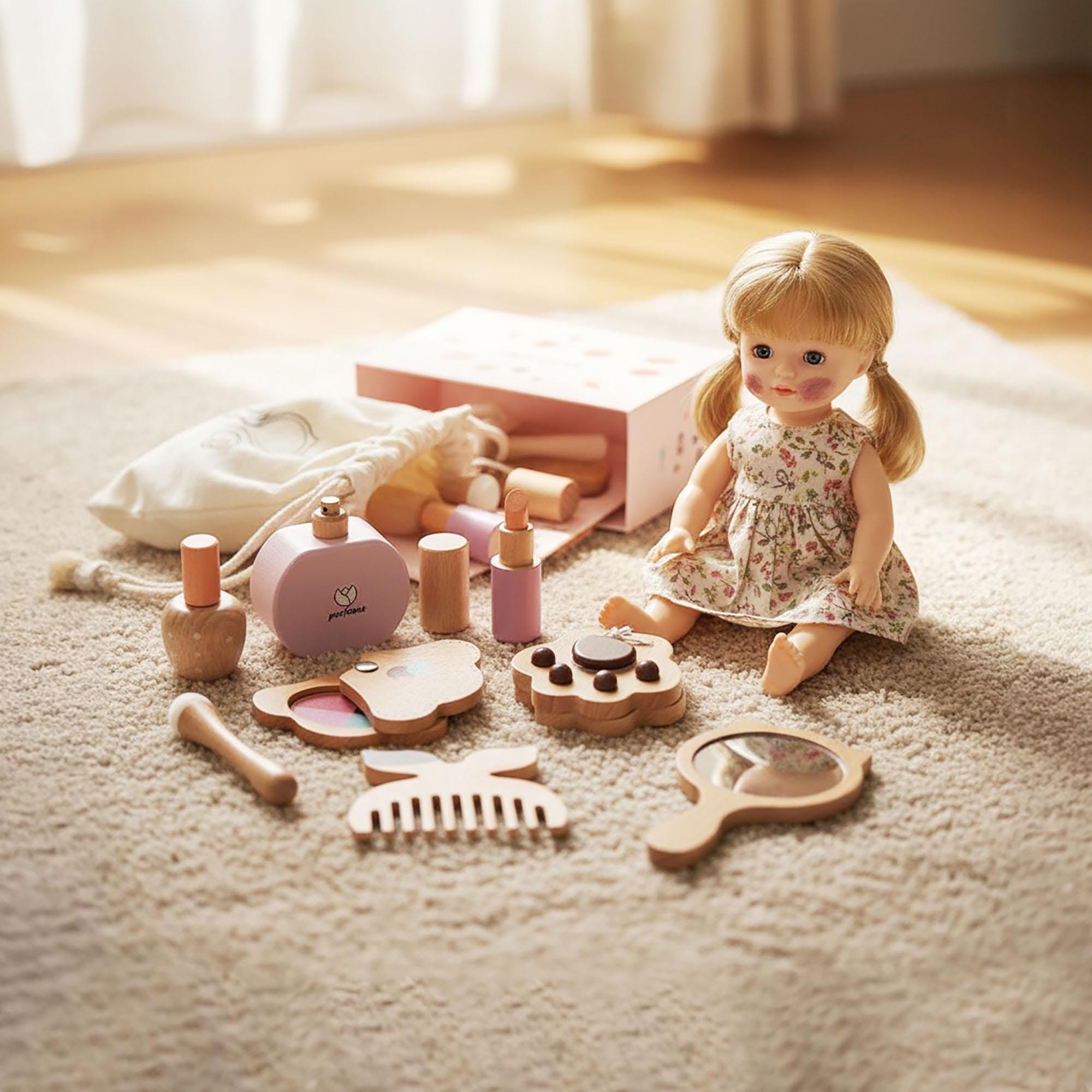 Wooden Kids Makeup Set