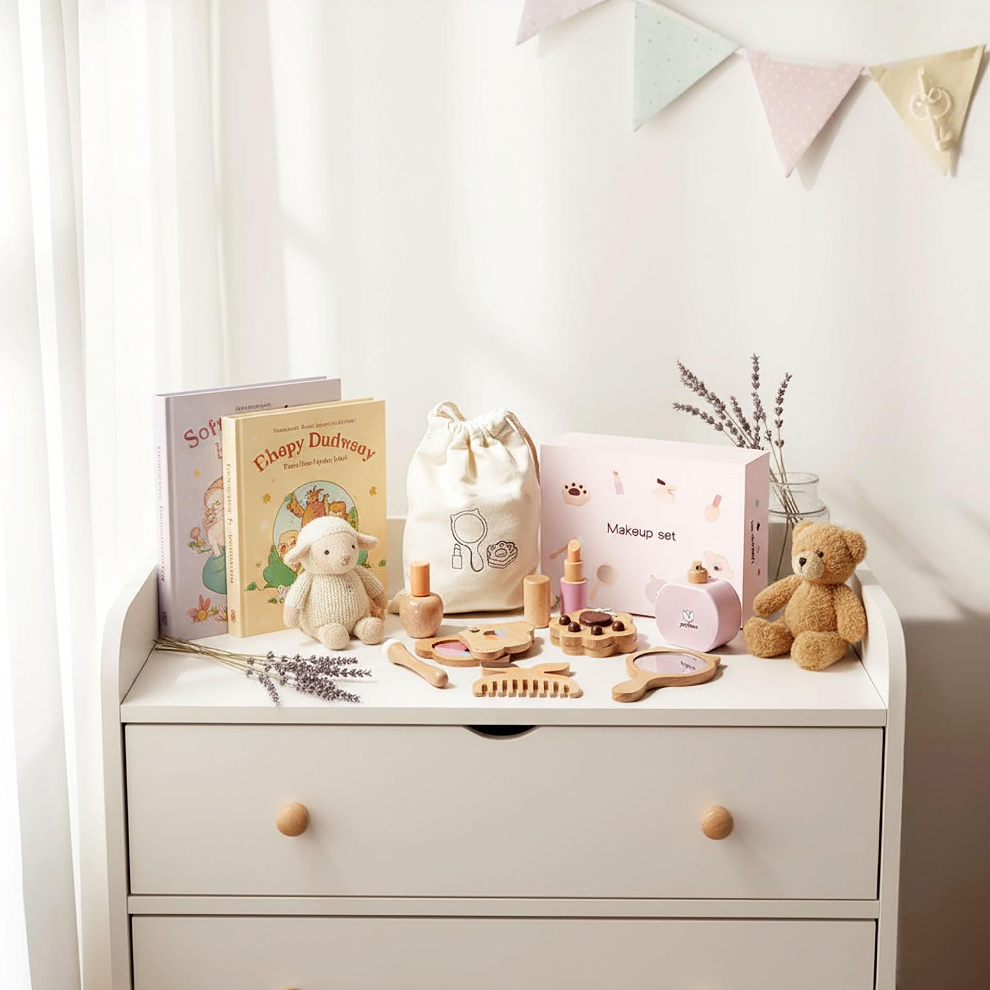 Wooden Kids Makeup Set