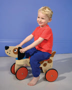 Wooden Ride-On Puppy