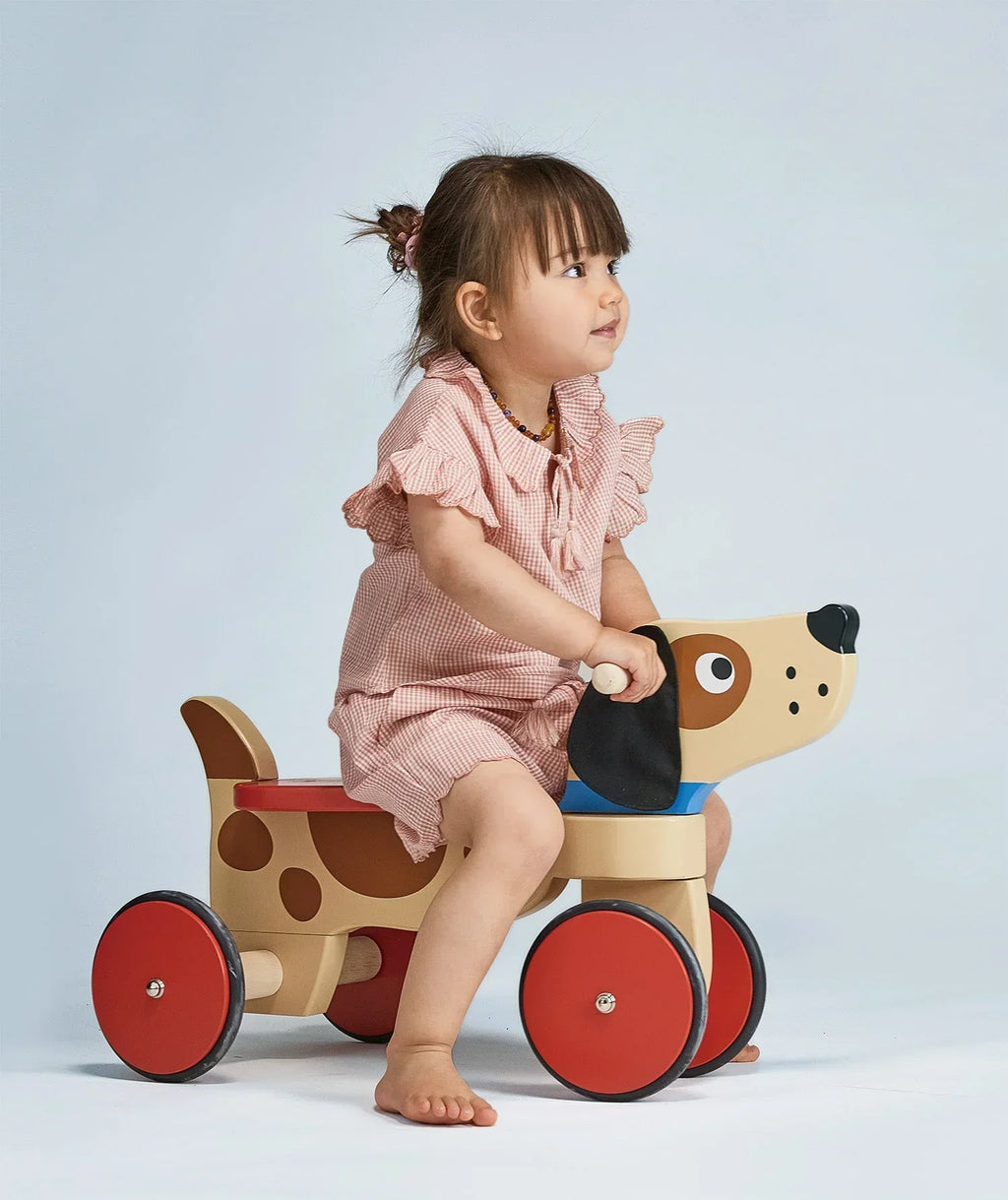 Wooden Ride-On Puppy