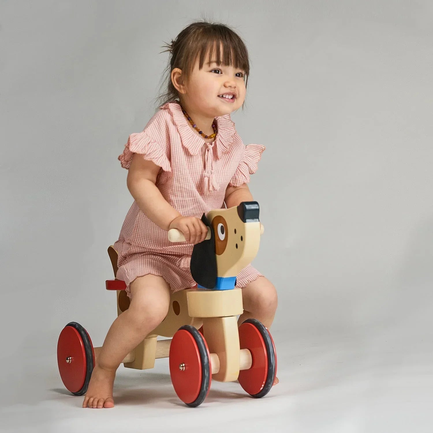 Wooden Ride-On Puppy